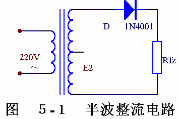 電子電路圖,整流二極管的作用,整流電路